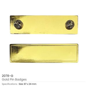 Gold Pin Badges - Image 3