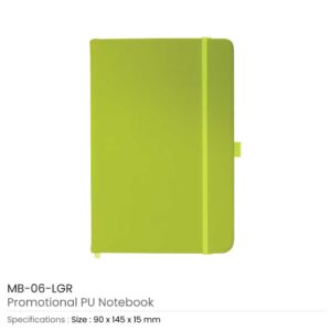 PU Leather Notebook A6 Sized - Image 7