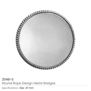 Round Rope Design Logo Badges - Image 4