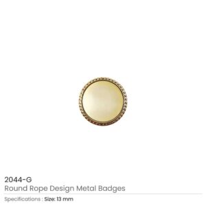 Round Rope Design Logo Badges - Image 3