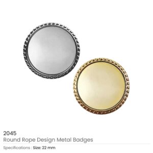 Round Rope Design Logo Badges - Image 5