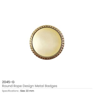 Round Rope Design Logo Badges - Image 3