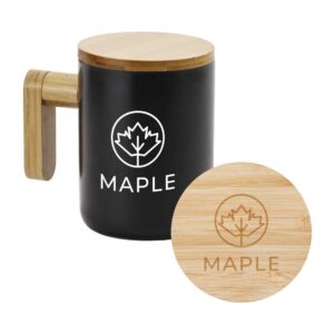 Branding Black Ceramic Coffee Mugs