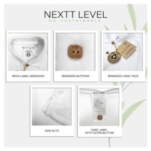 NEXTT LEVEL Recycled Polo T-Shirts - Image 10