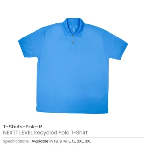 NEXTT LEVEL Recycled Polo T-Shirts - Image 4