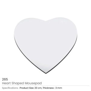Heart Shape Mouse Pads - Image 3