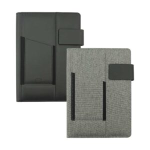 Portfolio Notebooks with Multi-purpose Holder