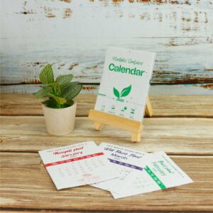 2025 Table Calendars with Plantable Seeds - Image 8