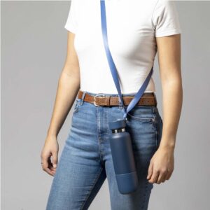 Multi-function SS Bottles, Double Wall, Base Cup, Lanyard, 500ml - Image 4