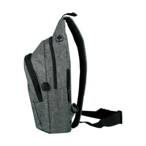 Triangular Sling Crossbody Bags with Headphone Hole - Image 5