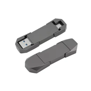 OTG USB Flip in Gun Metal 32GB V. 3.0 Type C Flip Magnetic Cap - Image 6