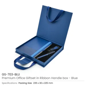Premium Office Gift Set with Ribbon Handle Box - Image 5
