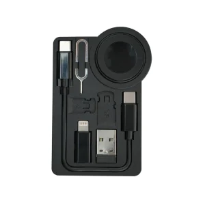 Charging Cable Kit (60W) with iWatch Charging Pad in PU Leather Pouch - Image 7