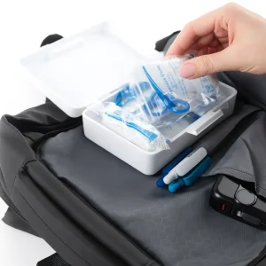 First Aid Kit Set, 16 Essential Items in White Box - Image 3